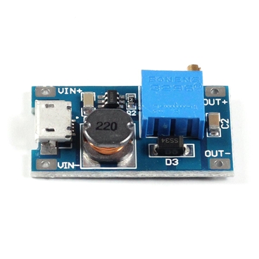 MT3608 Micro USB DC Voltage Regulator Step up Boost Converter Power Supply Module 2V-24V to 5V-28V 2A
