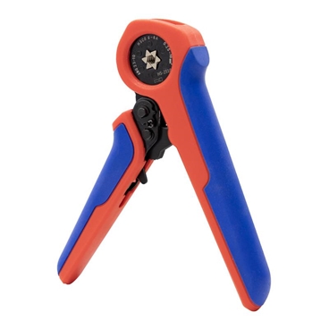 Crimping tool for ferrule tubular terminals