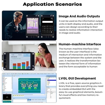 ESP32-S3 Touchscreen Module, 2.8